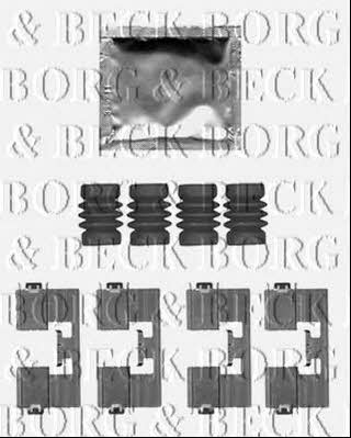 Borg & beck BBK1504 Комплект монтажний гальмівних колодок BBK1504: Купити в Україні - Добра ціна на EXIST.UA!