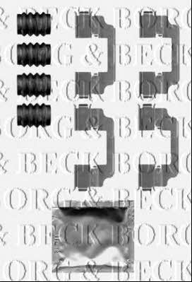 Borg & beck BBK1508 Комплект монтажний гальмівних колодок BBK1508: Купити в Україні - Добра ціна на EXIST.UA!