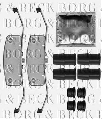 Borg & beck BBK1517 Комплект монтажний гальмівних колодок BBK1517: Купити в Україні - Добра ціна на EXIST.UA!