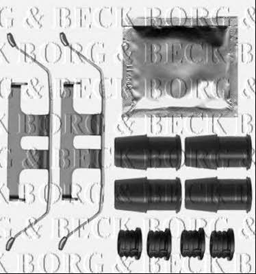 Borg & beck BBK1529 Комплект монтажний гальмівних колодок BBK1529: Купити в Україні - Добра ціна на EXIST.UA!
