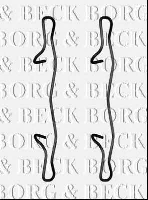 Borg & beck BBK1545 Комплект монтажний гальмівних колодок BBK1545: Купити в Україні - Добра ціна на EXIST.UA!