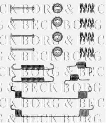 Borg & beck BBK6048 Комплект монтажний гальмівних колодок BBK6048: Купити в Україні - Добра ціна на EXIST.UA!