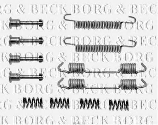 Borg & beck BBK6145 Комплект монтажний гальмівних колодок BBK6145: Купити в Україні - Добра ціна на EXIST.UA!