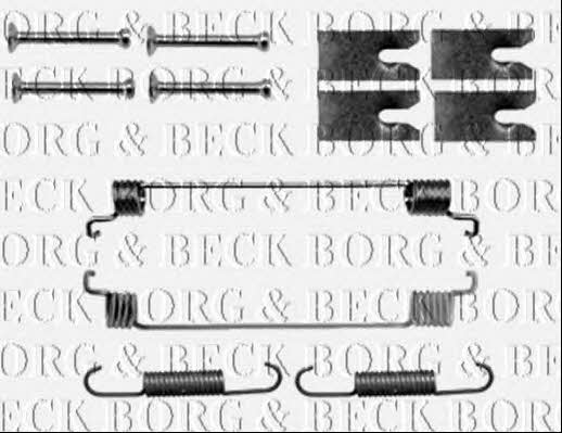 Borg & beck BBK6151 Комплект монтажний гальмівних колодок BBK6151: Приваблива ціна - Купити в Україні на EXIST.UA!
