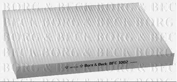 Borg & beck BFC1002 Фільтр салону BFC1002: Приваблива ціна - Купити в Україні на EXIST.UA!
