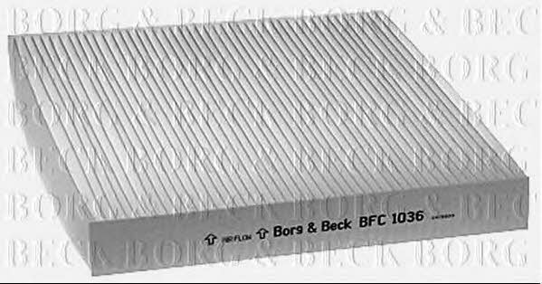 Borg & beck BFC1036 Фільтр салону BFC1036: Купити в Україні - Добра ціна на EXIST.UA!