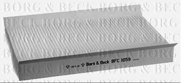 Borg & beck BFC1059 Фільтр салону BFC1059: Приваблива ціна - Купити в Україні на EXIST.UA!