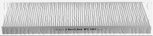 Borg & beck BFC1063 Фільтр салону BFC1063: Купити в Україні - Добра ціна на EXIST.UA!