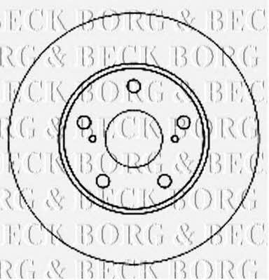 Borg & beck BBD4682 Диск гальмівний передній вентильований BBD4682: Купити в Україні - Добра ціна на EXIST.UA!