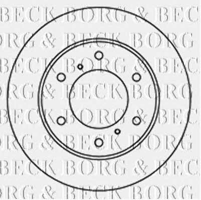 Borg & beck BBD4692 Диск гальмівний передній вентильований BBD4692: Купити в Україні - Добра ціна на EXIST.UA!
