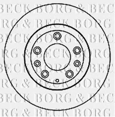 Borg & beck BBD4693 Диск гальмівний передній вентильований BBD4693: Купити в Україні - Добра ціна на EXIST.UA!