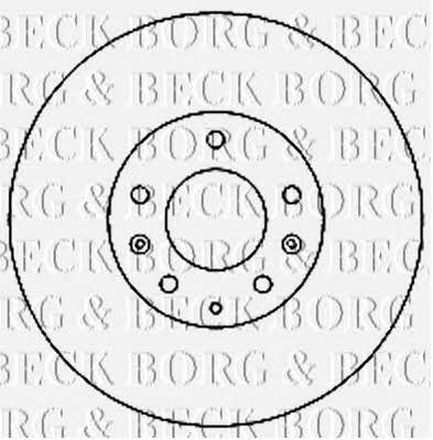 Borg & beck BBD4737 Диск гальмівний передній вентильований BBD4737: Купити в Україні - Добра ціна на EXIST.UA!