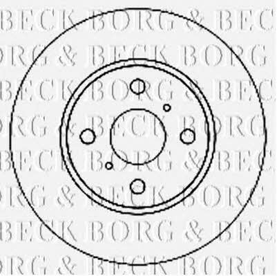 Borg & beck BBD4740 Диск гальмівний передній вентильований BBD4740: Купити в Україні - Добра ціна на EXIST.UA!