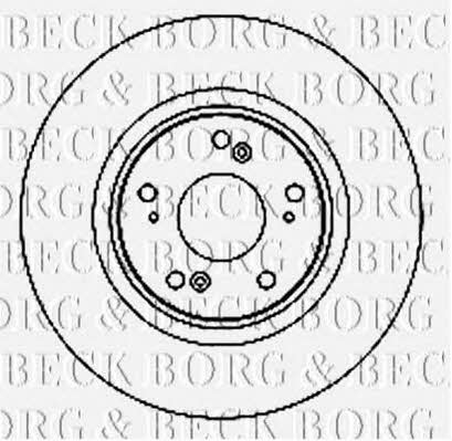 Borg & beck BBD4741 Диск гальмівний передній вентильований BBD4741: Купити в Україні - Добра ціна на EXIST.UA!
