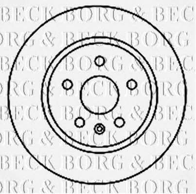 Borg & beck BBD4766 Диск гальмівний задній вентильований BBD4766: Купити в Україні - Добра ціна на EXIST.UA!