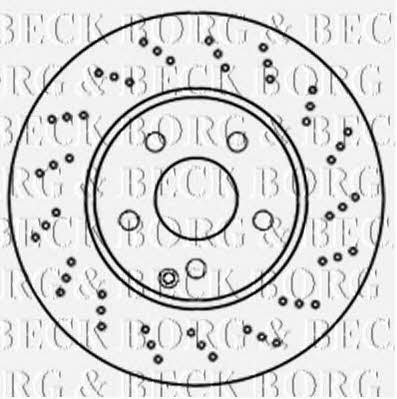 Borg & beck BBD4800 Диск гальмівний передній вентильований BBD4800: Купити в Україні - Добра ціна на EXIST.UA!
