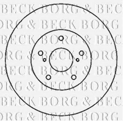 Borg & beck BBD4805 Диск гальмівний передній вентильований BBD4805: Купити в Україні - Добра ціна на EXIST.UA!