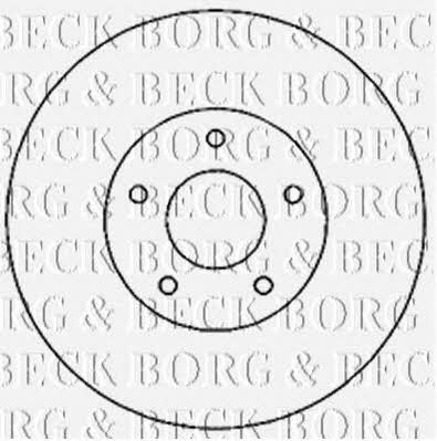 Borg & beck BBD4821 Диск гальмівний передній вентильований BBD4821: Купити в Україні - Добра ціна на EXIST.UA!