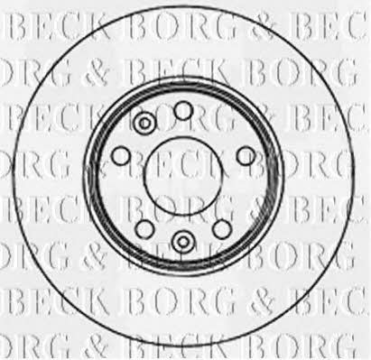 Borg & beck BBD5163 Диск гальмівний передній вентильований BBD5163: Купити в Україні - Добра ціна на EXIST.UA!