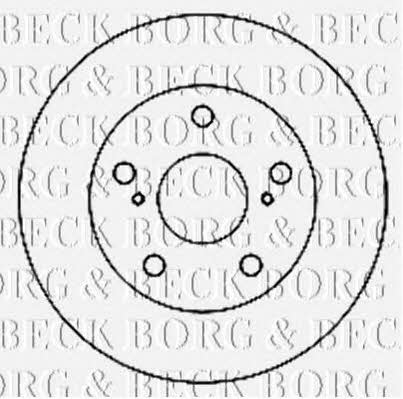 Borg & beck BBD5177 Диск гальмівний передній вентильований BBD5177: Купити в Україні - Добра ціна на EXIST.UA!