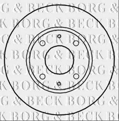 Borg & beck BBD5281 Диск гальмівний передній вентильований BBD5281: Купити в Україні - Добра ціна на EXIST.UA!