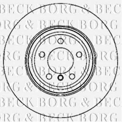Borg & beck BBD5938S Диск гальмівний передній вентильований BBD5938S: Приваблива ціна - Купити в Україні на EXIST.UA!