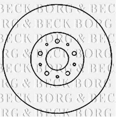 Borg & beck BBD5945S Диск гальмівний передній вентильований BBD5945S: Купити в Україні - Добра ціна на EXIST.UA!