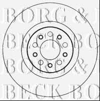 Borg & beck BBD6011S Диск гальмівний передній вентильований BBD6011S: Купити в Україні - Добра ціна на EXIST.UA!