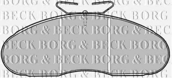 Borg & beck BBP1126 Гальмівні колодки, комплект BBP1126: Купити в Україні - Добра ціна на EXIST.UA!