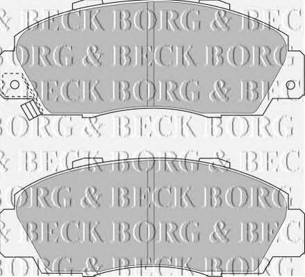 Borg & beck BBP1389 Гальмівні колодки, комплект BBP1389: Купити в Україні - Добра ціна на EXIST.UA!
