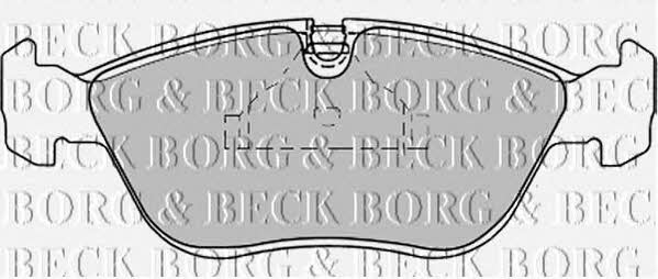 Borg & beck BBP1390 Гальмівні колодки, комплект BBP1390: Купити в Україні - Добра ціна на EXIST.UA!