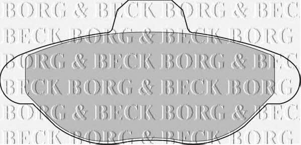 Borg & beck BBP1391 Гальмівні колодки, комплект BBP1391: Купити в Україні - Добра ціна на EXIST.UA!