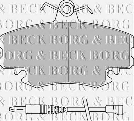 Borg & beck BBP1397 Гальмівні колодки, комплект BBP1397: Купити в Україні - Добра ціна на EXIST.UA!