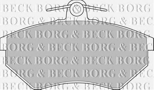 Borg & beck BBP1406 Гальмівні колодки, комплект BBP1406: Купити в Україні - Добра ціна на EXIST.UA!