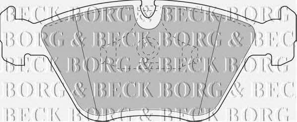 Borg & beck BBP1407 Гальмівні колодки, комплект BBP1407: Купити в Україні - Добра ціна на EXIST.UA!