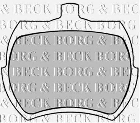 Borg & beck BBP1409 Гальмівні колодки, комплект BBP1409: Купити в Україні - Добра ціна на EXIST.UA!