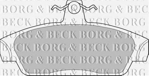 Borg & beck BBP1411 Гальмівні колодки, комплект BBP1411: Приваблива ціна - Купити в Україні на EXIST.UA!