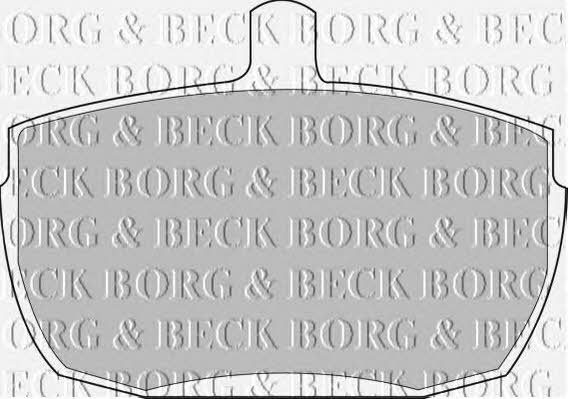 Borg & beck BBP1422 Гальмівні колодки, комплект BBP1422: Купити в Україні - Добра ціна на EXIST.UA!