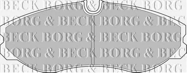 Borg & beck BBP1436 Гальмівні колодки, комплект BBP1436: Купити в Україні - Добра ціна на EXIST.UA!