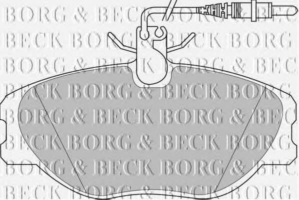 Borg & beck BBP1438 Гальмівні колодки, комплект BBP1438: Купити в Україні - Добра ціна на EXIST.UA!