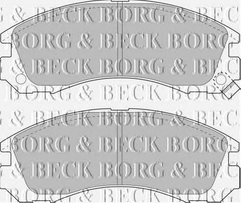 Borg & beck BBP1449 Гальмівні колодки, комплект BBP1449: Купити в Україні - Добра ціна на EXIST.UA!