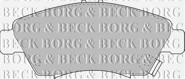 Borg & beck BBP1457 Гальмівні колодки, комплект BBP1457: Купити в Україні - Добра ціна на EXIST.UA!