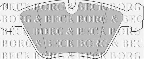 Borg & beck BBP1460 Гальмівні колодки, комплект BBP1460: Купити в Україні - Добра ціна на EXIST.UA!