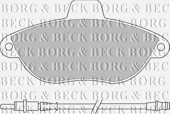 Borg & beck BBP1461 Гальмівні колодки, комплект BBP1461: Приваблива ціна - Купити в Україні на EXIST.UA!