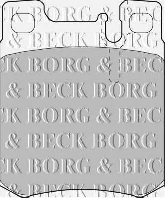 Borg & beck BBP1462 Гальмівні колодки, комплект BBP1462: Приваблива ціна - Купити в Україні на EXIST.UA!