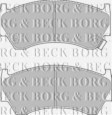 Borg & beck BBP1470 Гальмівні колодки, комплект BBP1470: Купити в Україні - Добра ціна на EXIST.UA!