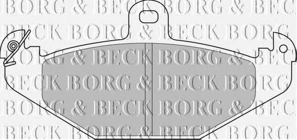 Borg & beck BBP1478 Гальмівні колодки, комплект BBP1478: Приваблива ціна - Купити в Україні на EXIST.UA!