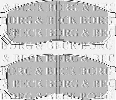 Borg & beck BBP1484 Гальмівні колодки, комплект BBP1484: Купити в Україні - Добра ціна на EXIST.UA!