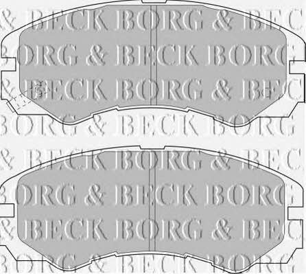 Borg & beck BBP1485 Гальмівні колодки, комплект BBP1485: Купити в Україні - Добра ціна на EXIST.UA!