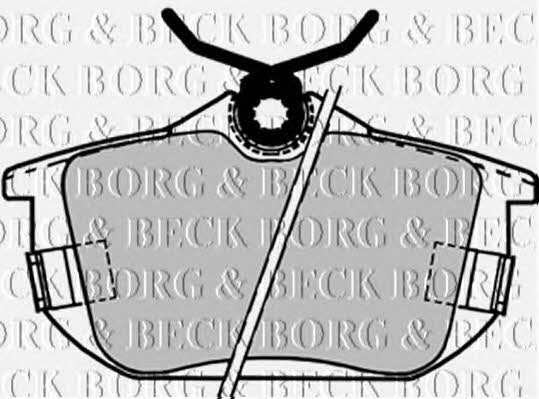 Borg & beck BBP1488 Гальмівні колодки, комплект BBP1488: Купити в Україні - Добра ціна на EXIST.UA!